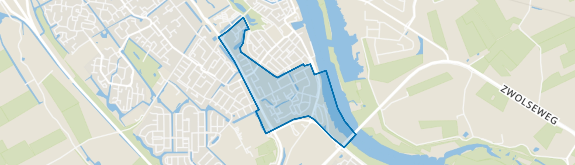 Bovenbroek, Kampen map