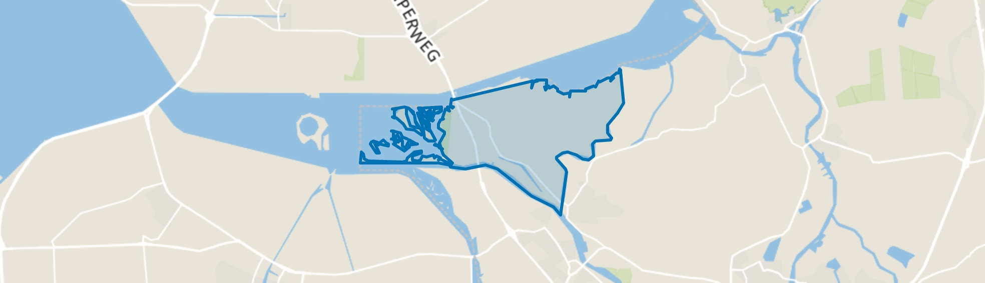 Kampereiland, Kampen map