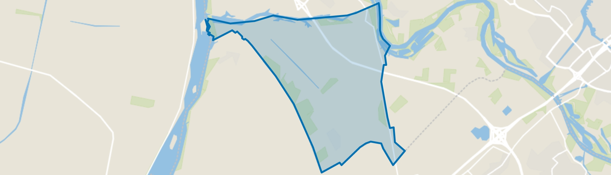 Kamperveen, Kamperveen map