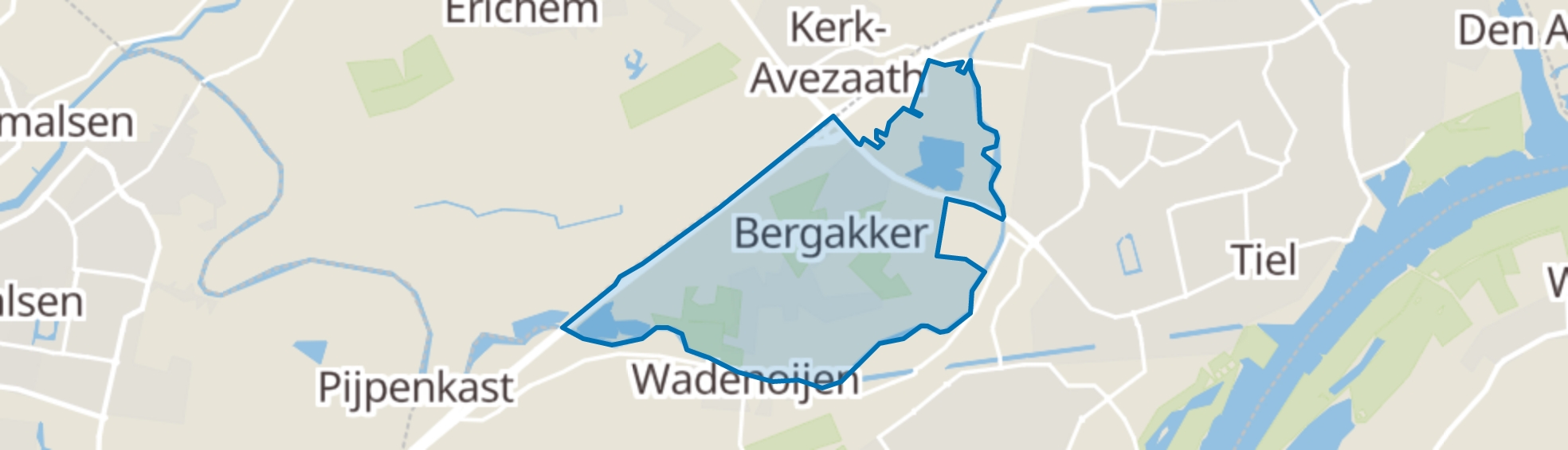 Kapel Avezaath (Gem. Tiel) map