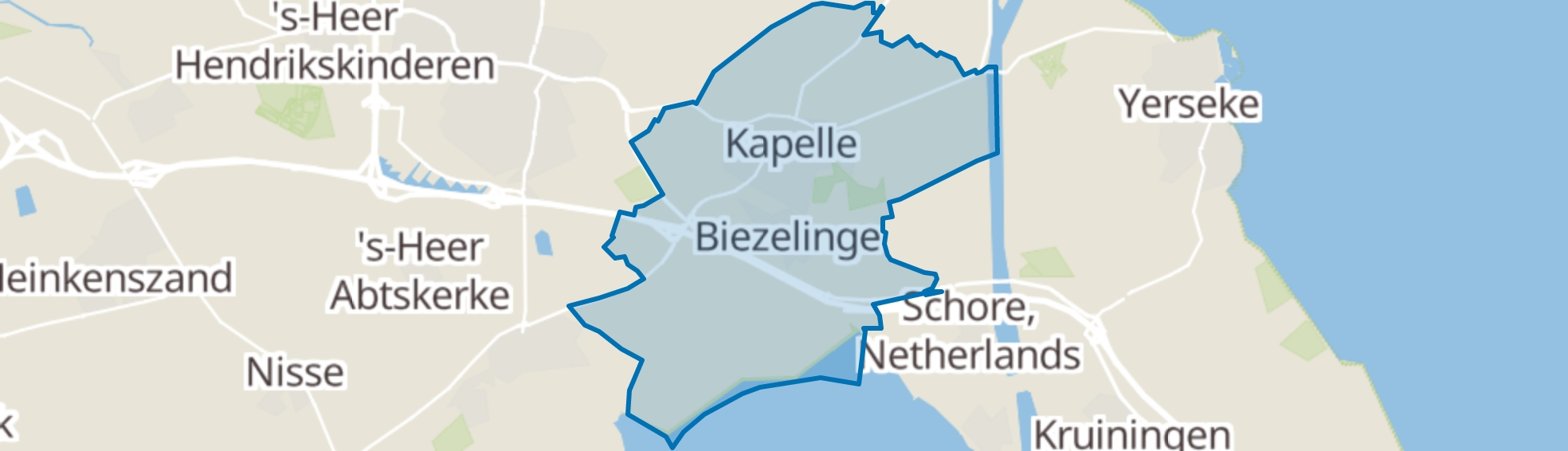 Kapelle map