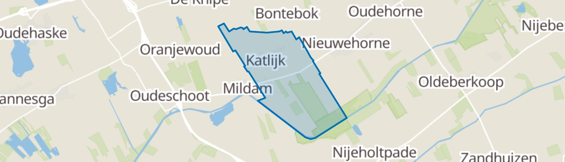 Katlijk map