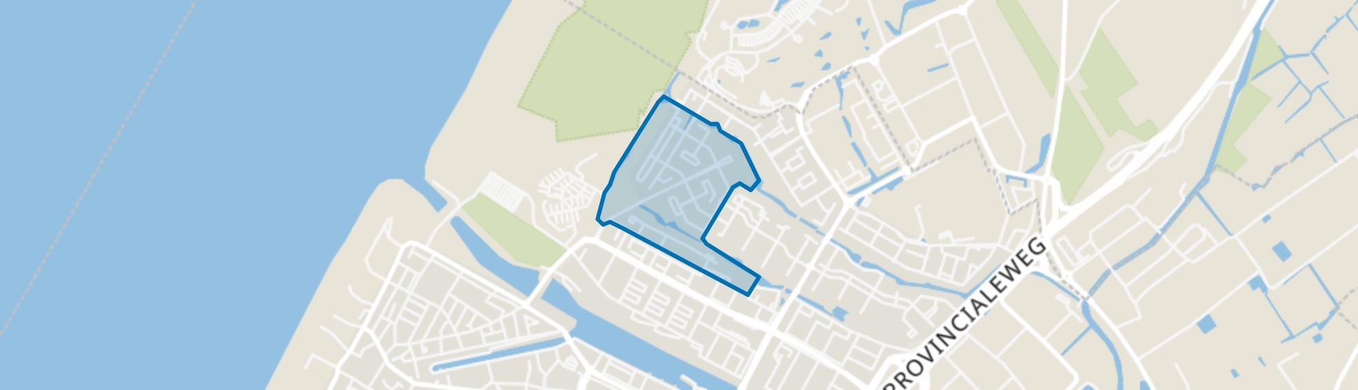 Rijnsoever-West, Katwijk (ZH) map