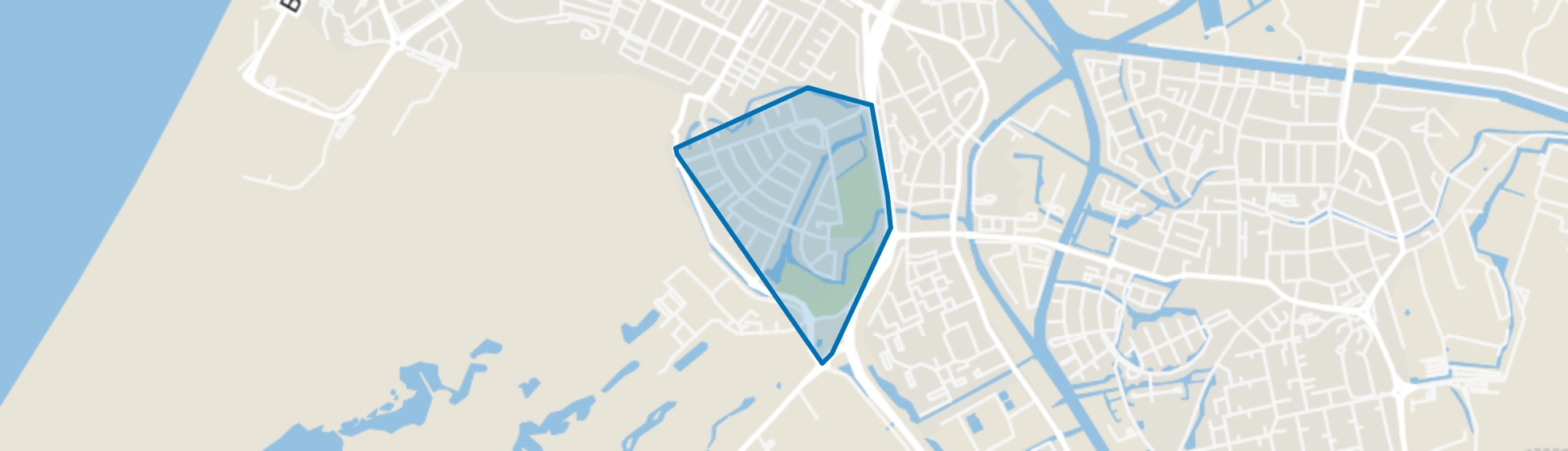Zanderij, Katwijk (ZH) map