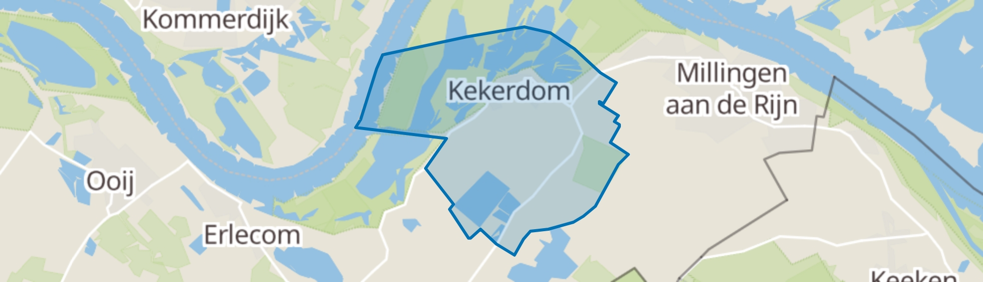 Kekerdom map