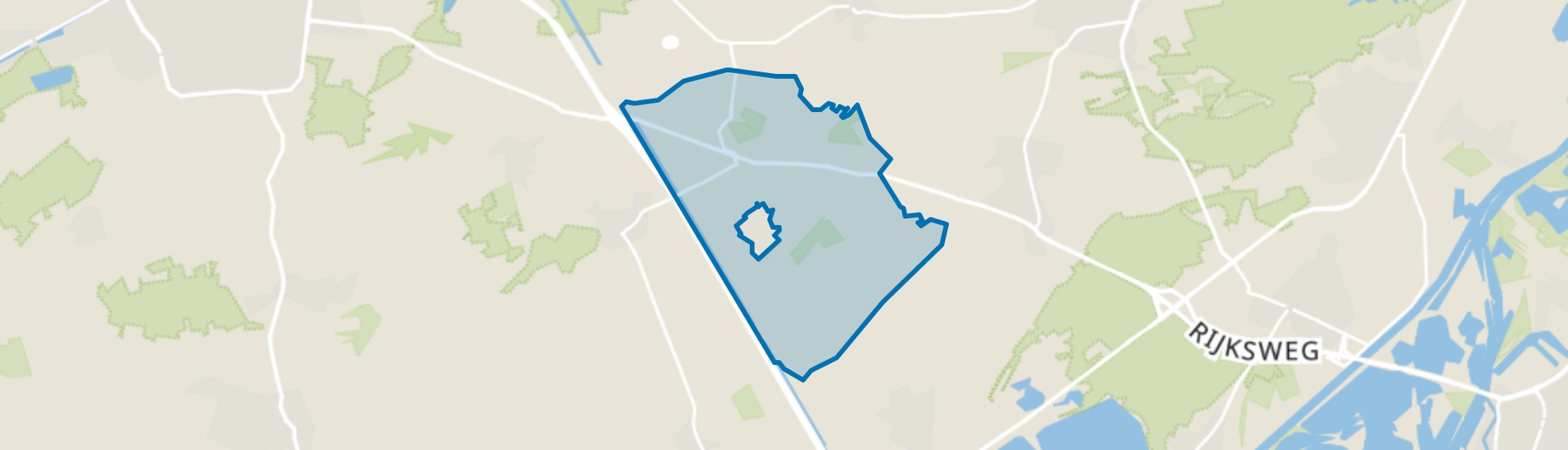 Verspreide huizen Kelpen-Oler, Kelpen-Oler map