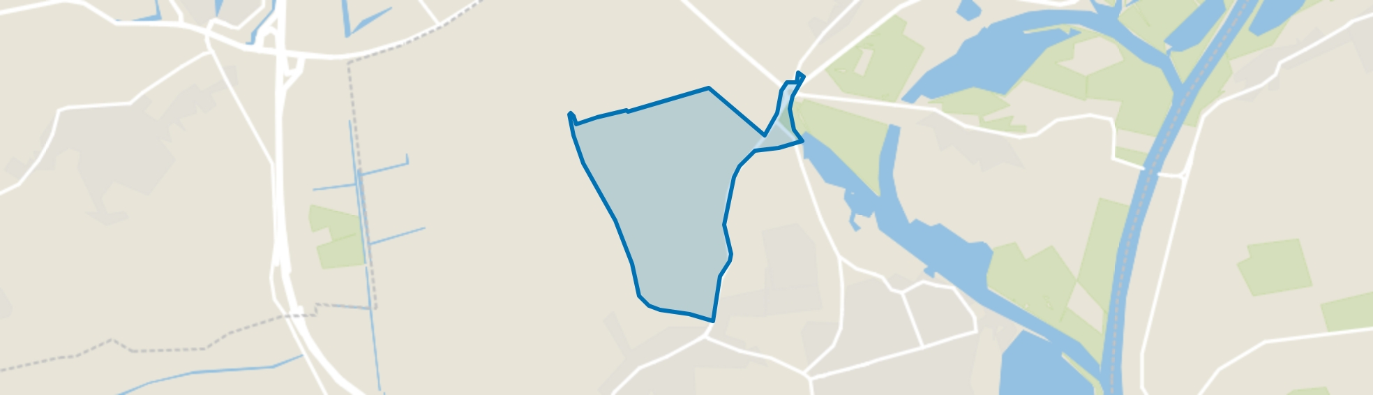 Verspreide huizen Noord Beemden, Kerkdriel map