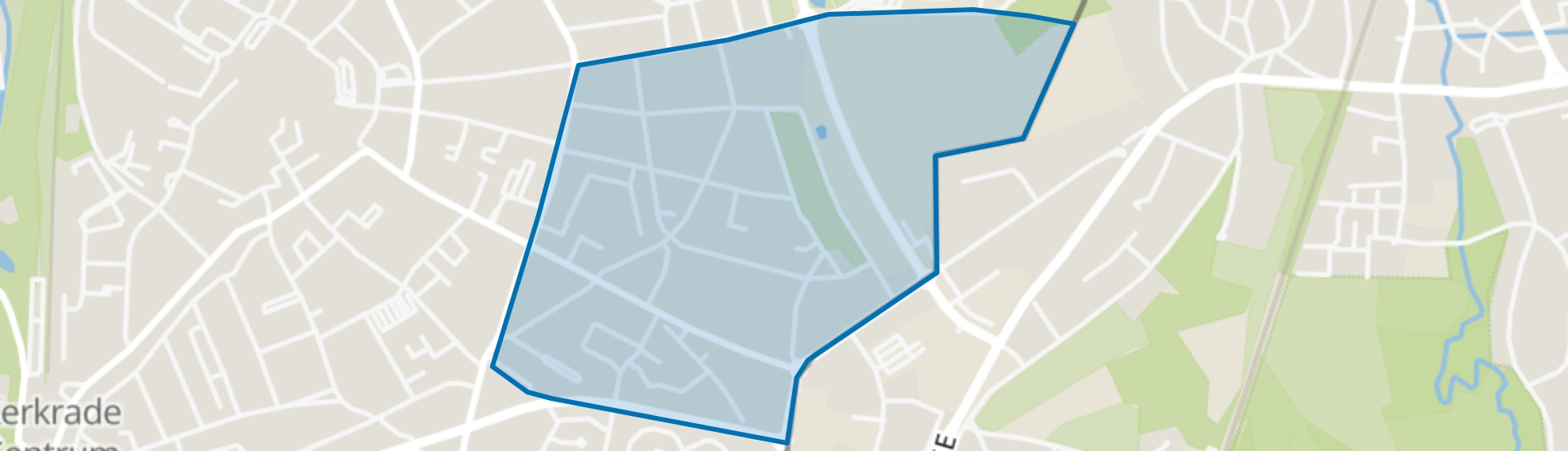 Holz, Kerkrade map