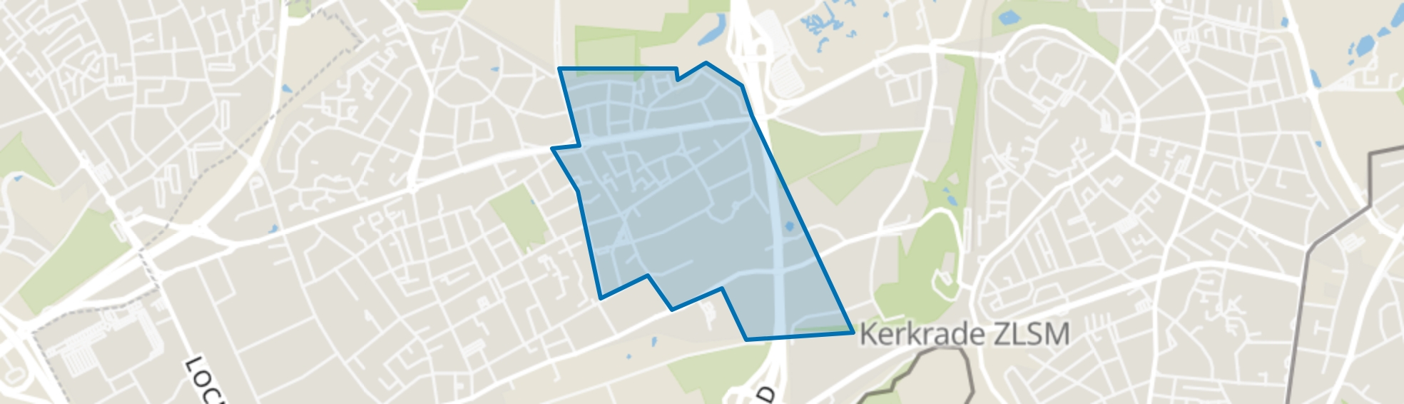 Kaalheide, Kerkrade map