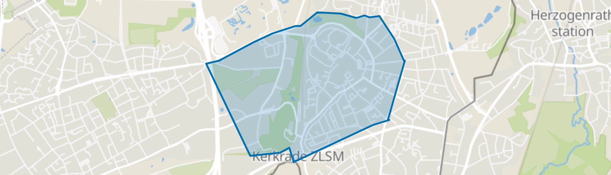 Kerkrade-Centrum, Kerkrade map