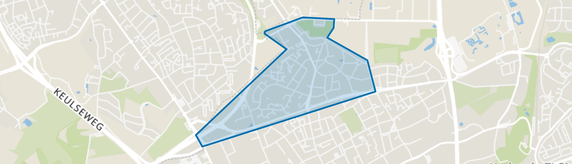 Terwinselen, Kerkrade map