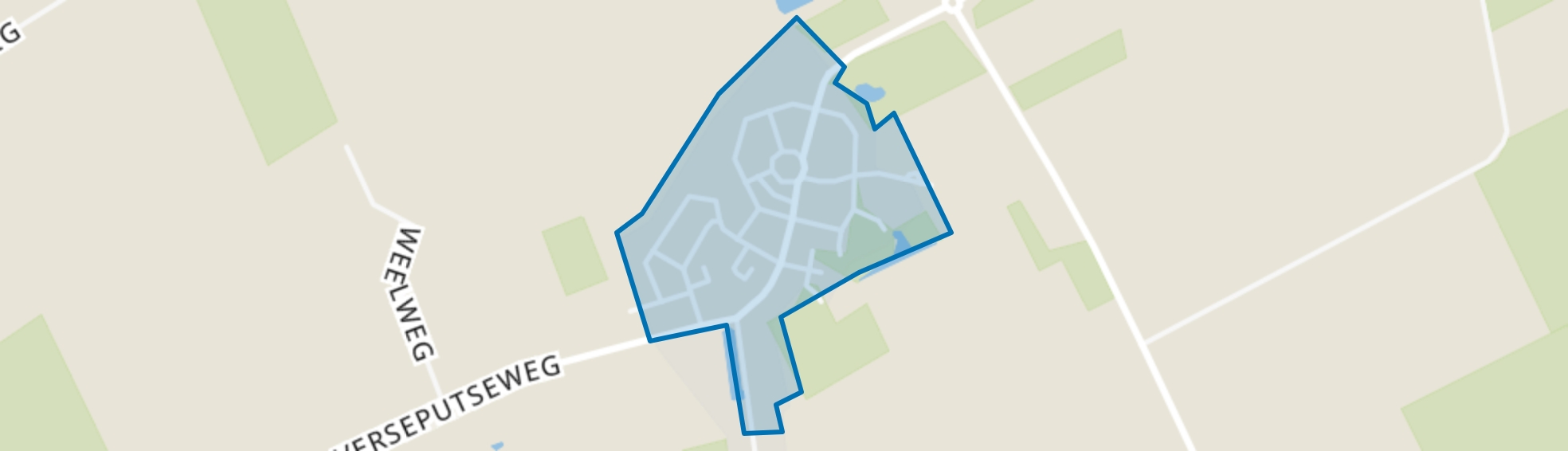 Kerkwerve, Kerkwerve map