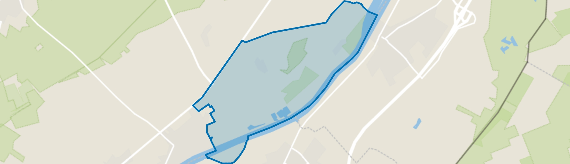 Buitengebied Hout-Oijen, Kessel map