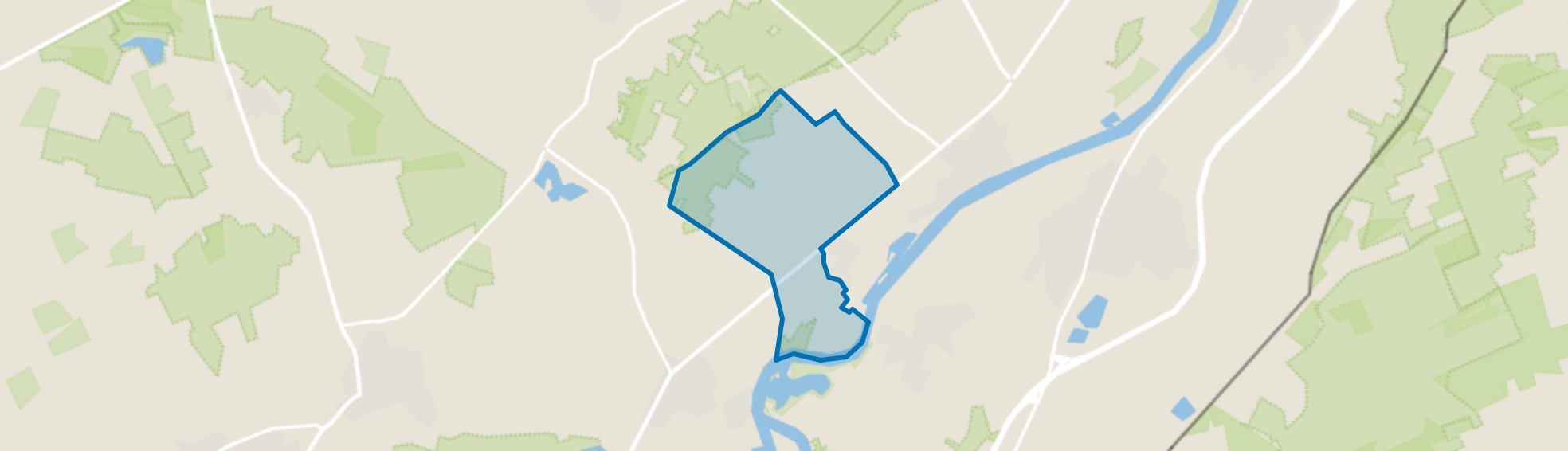 Buitengebied Spurkt-Hei-Weerd, Kessel map