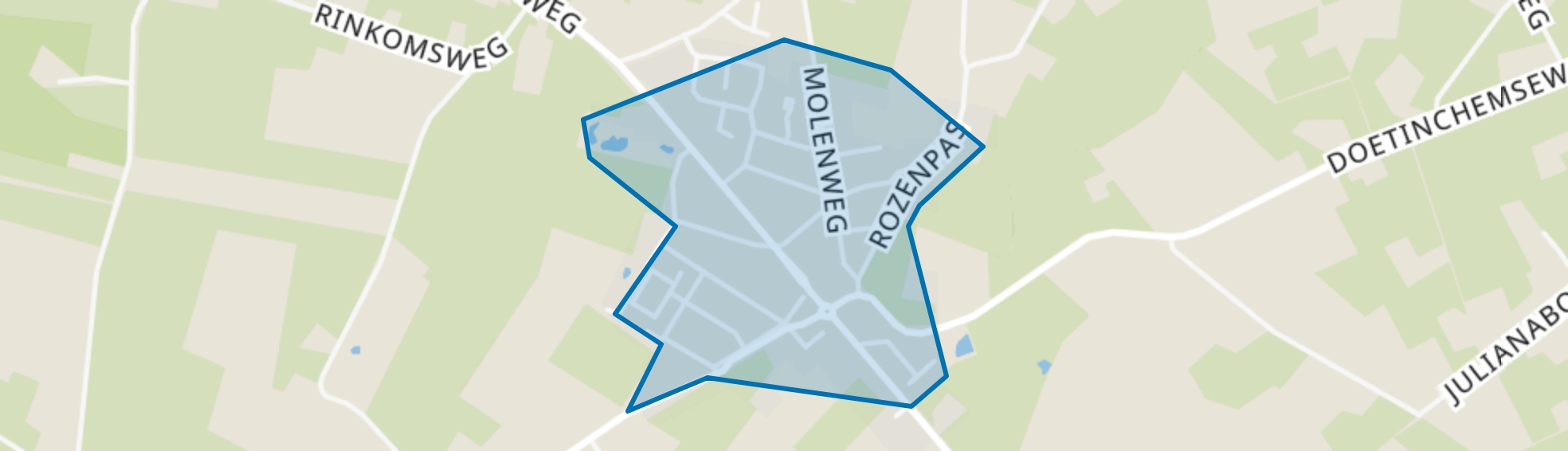 Kilder, Kilder map