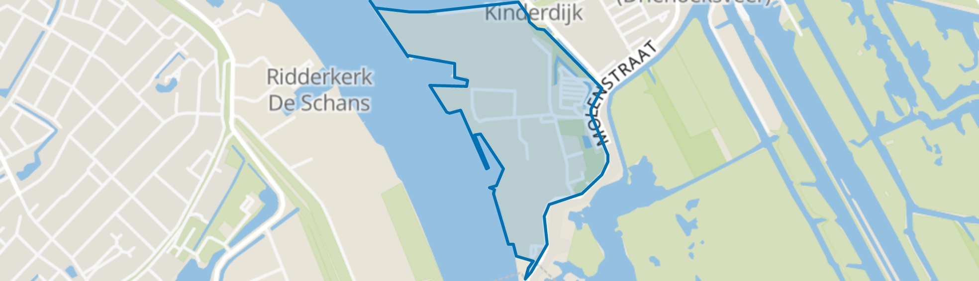 IHC-Kinderdijk, Kinderdijk map