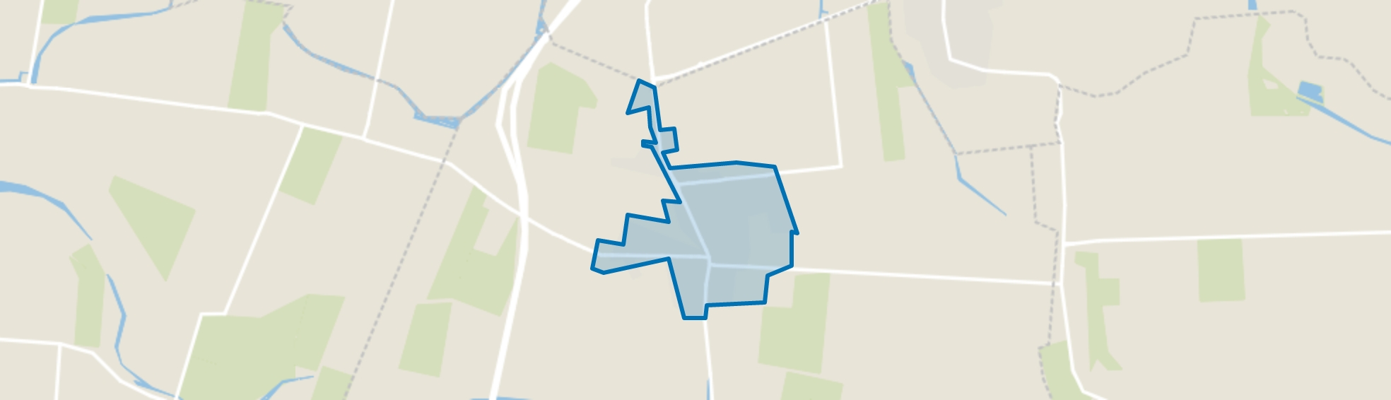 Klaaswaal Woonkern, Klaaswaal map