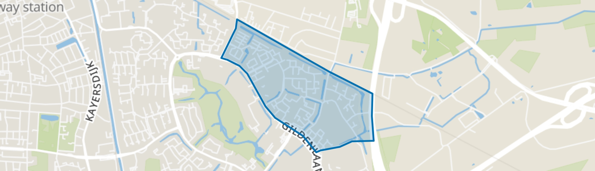 Matendonk, Klarenbeek (Gem. Apeldoorn) map