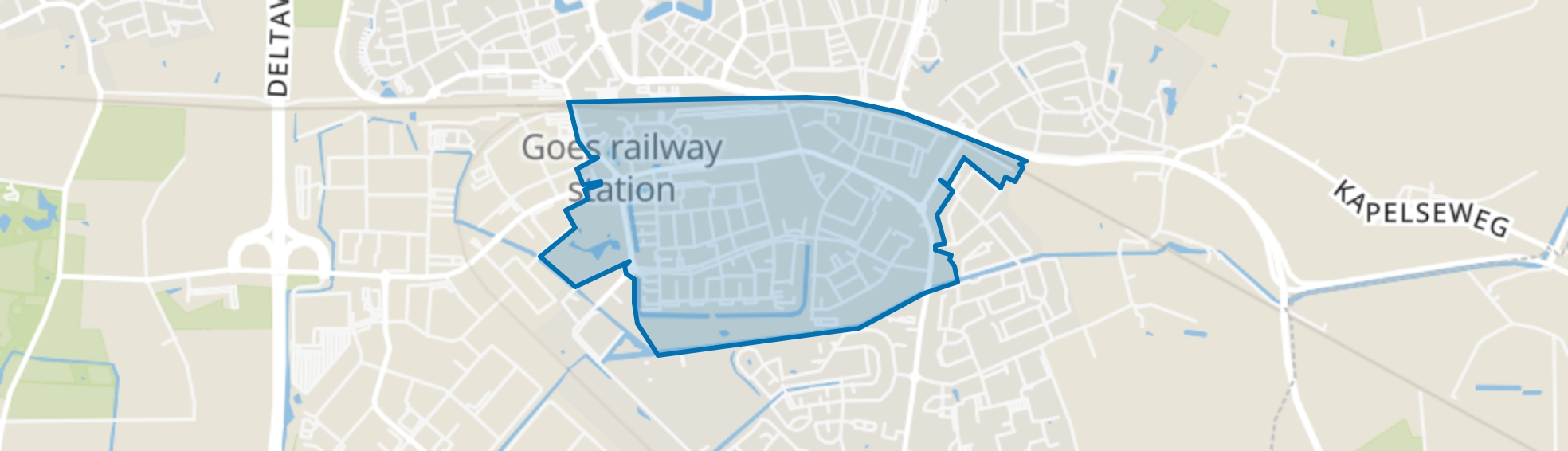 Goes-Zuid, Kloetinge (Gem. Goes) map