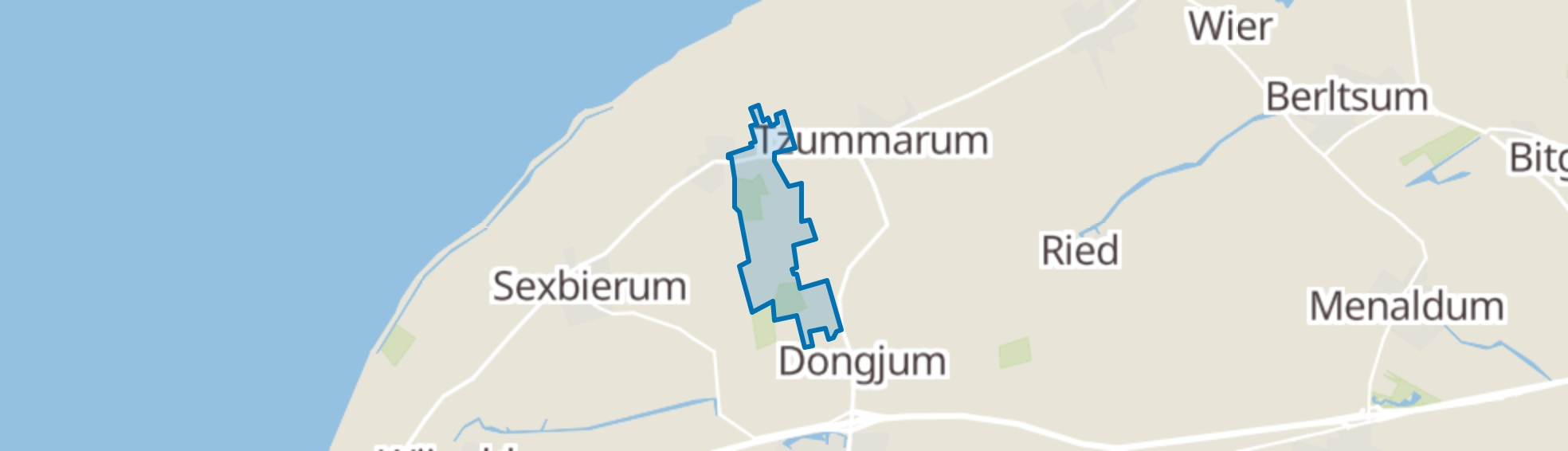 Klooster Lidlum map