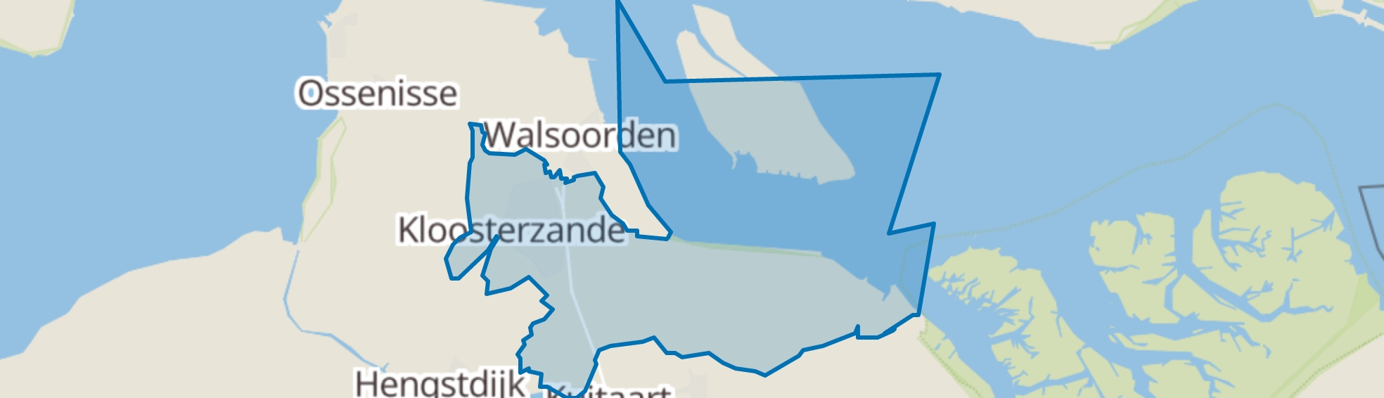 Kloosterzande map