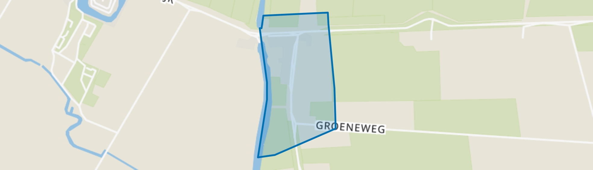 Tonnekreek, Klundert map