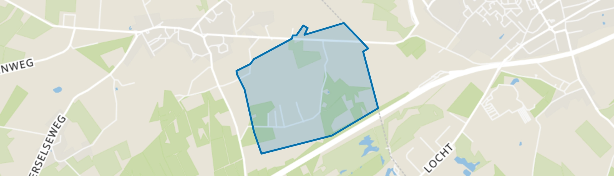 Knegsel-Oeyenbos, Knegsel map