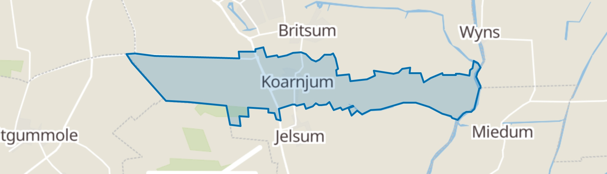 Koarnjum map