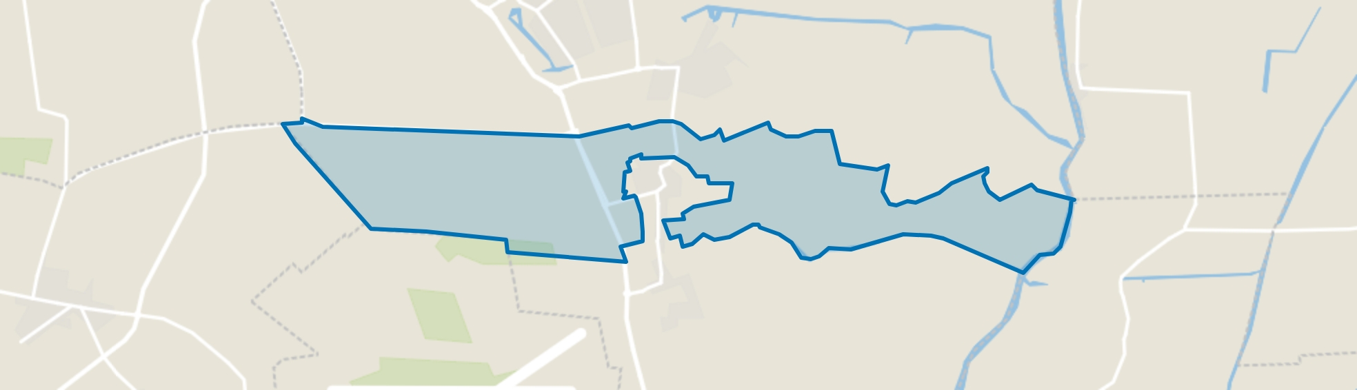 Buitengebied Koarnjum, Koarnjum map