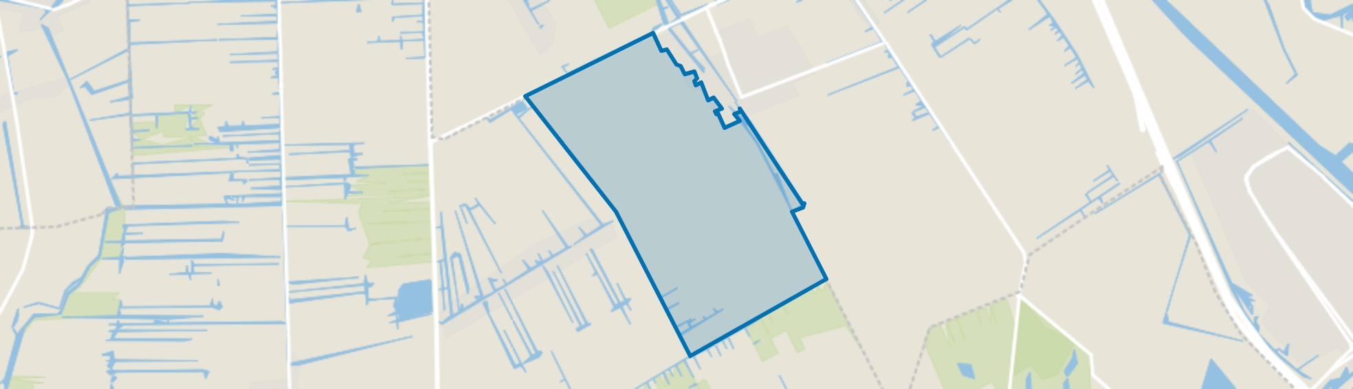 Polder Kockengen, Kockengen map