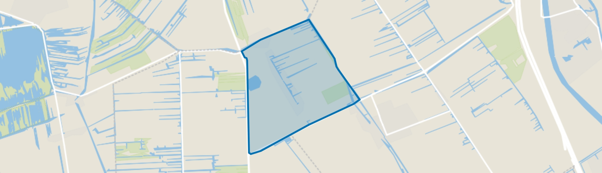 Polder Spengen, Kockengen map