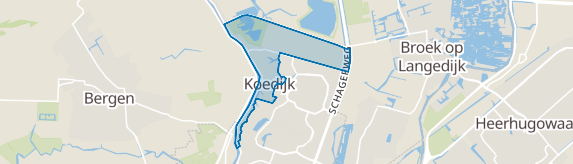 Koedijk (Gem. Alkmaar) map