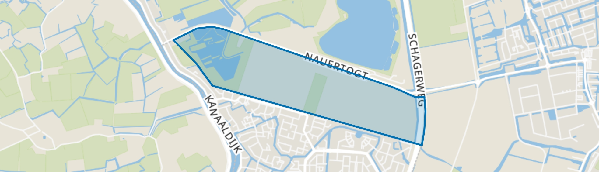 Landelijk gebied Noord, Koedijk (Gem. Alkmaar) map
