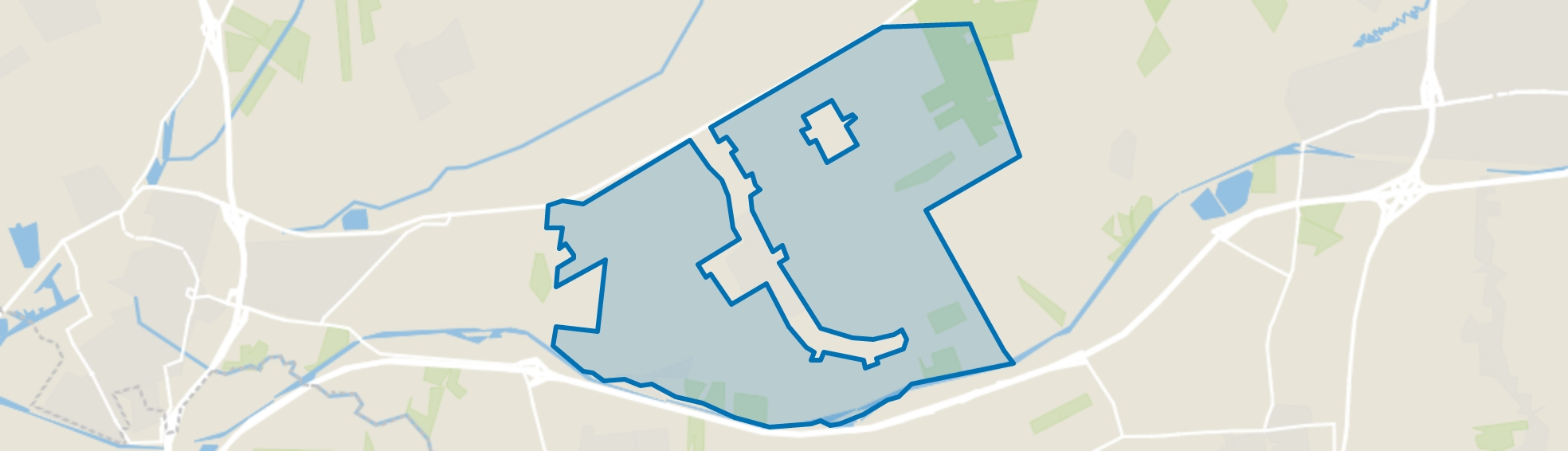 Verspreide huizen Koekange, Koekange map