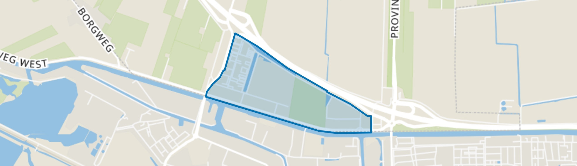 Kolham Bedrijventerrein, Kolham map