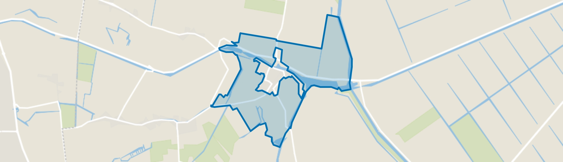 Buitengebied Kolhorn, Kolhorn map