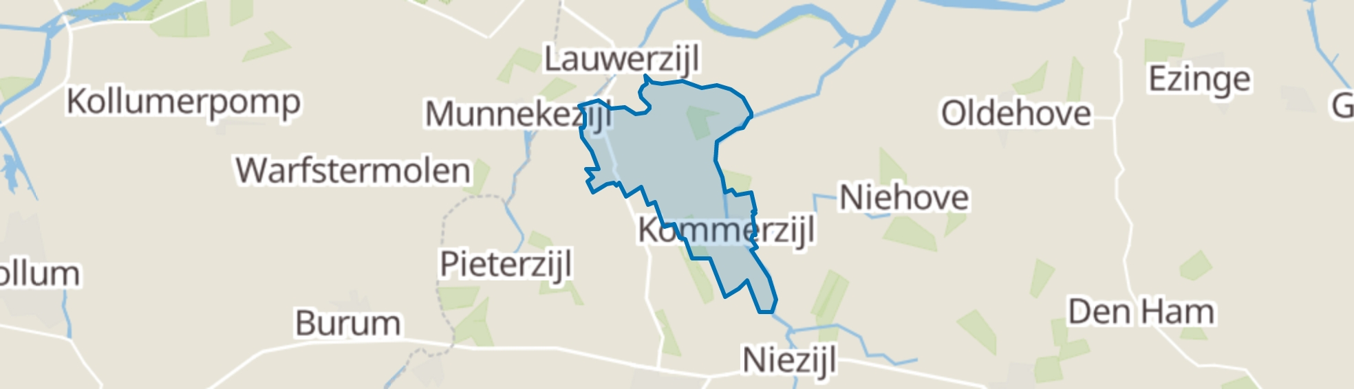 Kommerzijl map