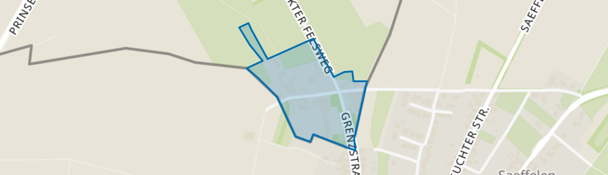 Spaanshuisken, Koningsbosch map