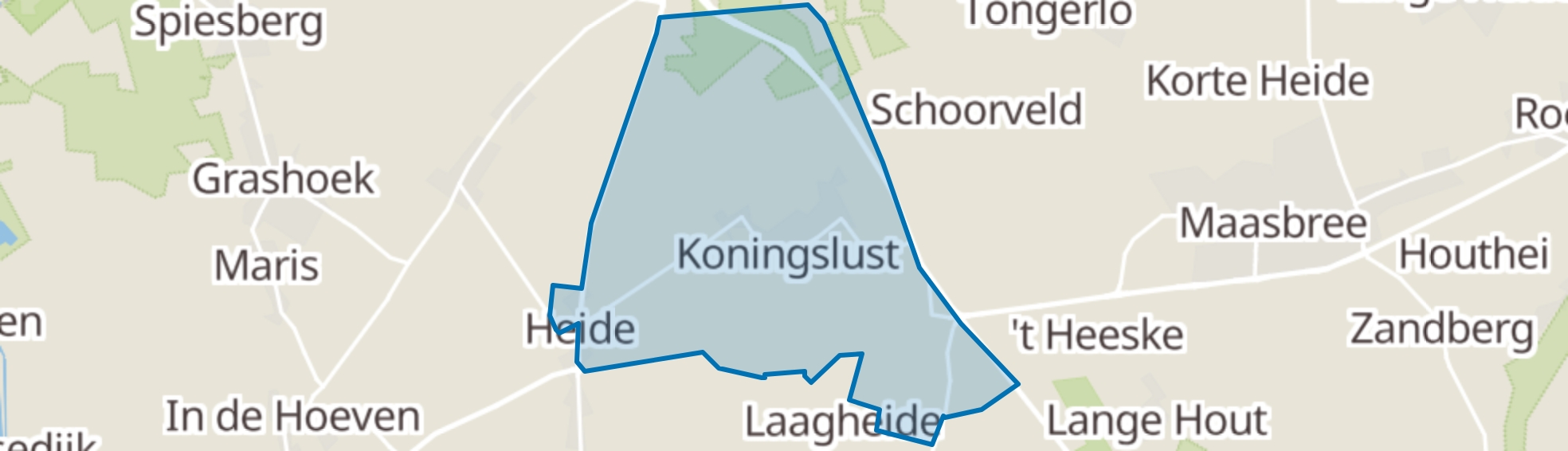 Koningslust map