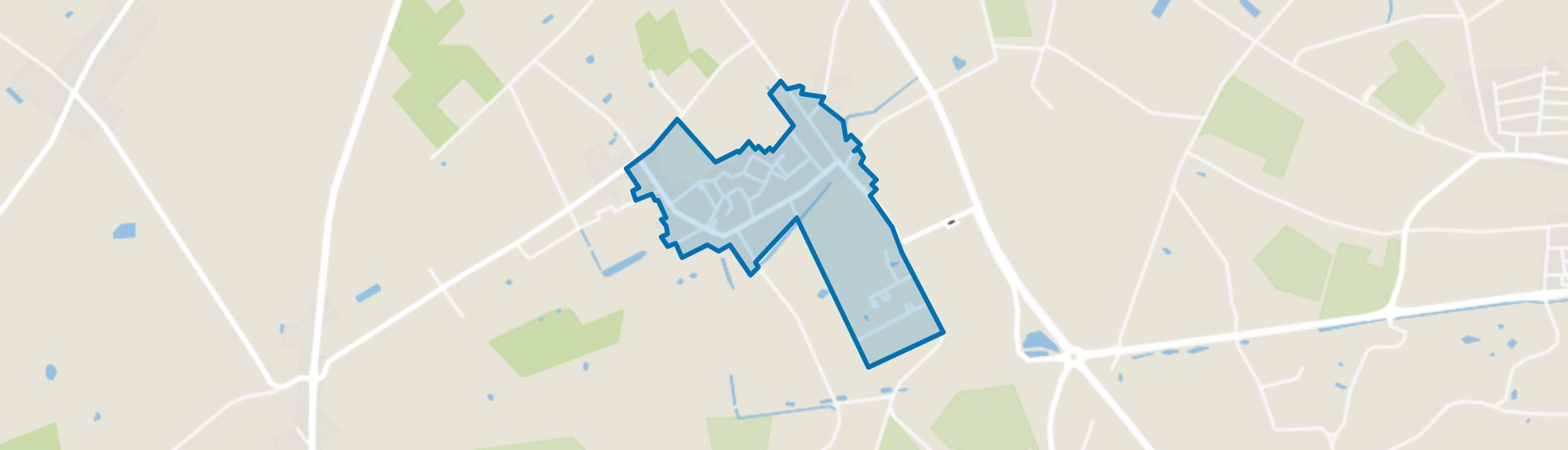 Koningslust-centrum, Koningslust map