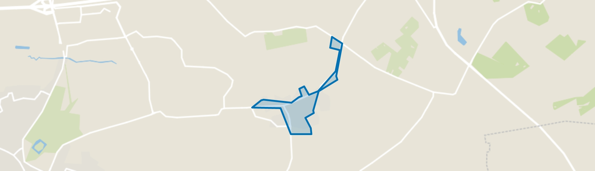 Kootwijkerbroek, Kootwijkerbroek map