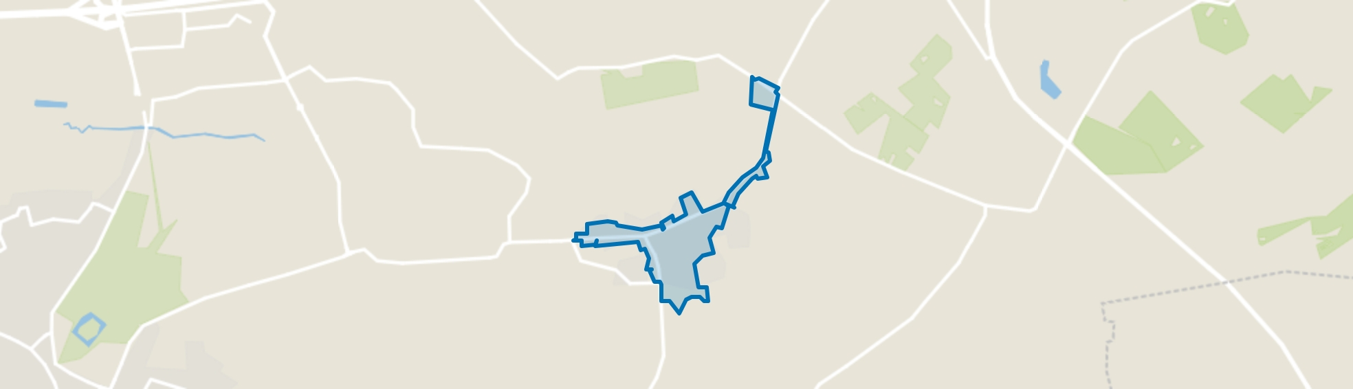 Kootwijkerbroek, Kootwijkerbroek map