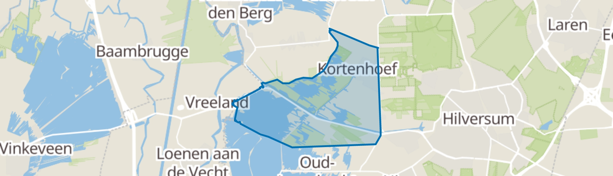 Kortenhoef map