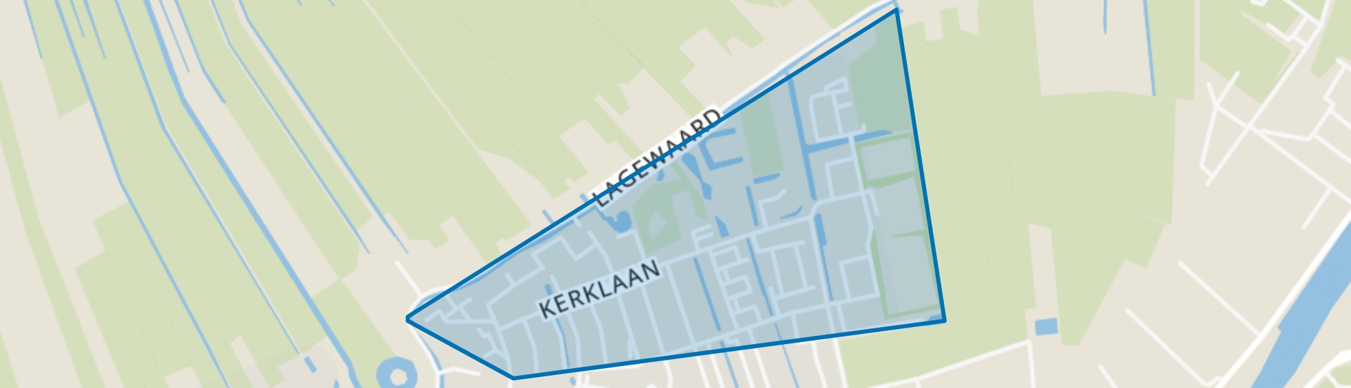 Koudekerk aan den Rijn-Noord, Koudekerk aan den Rijn map