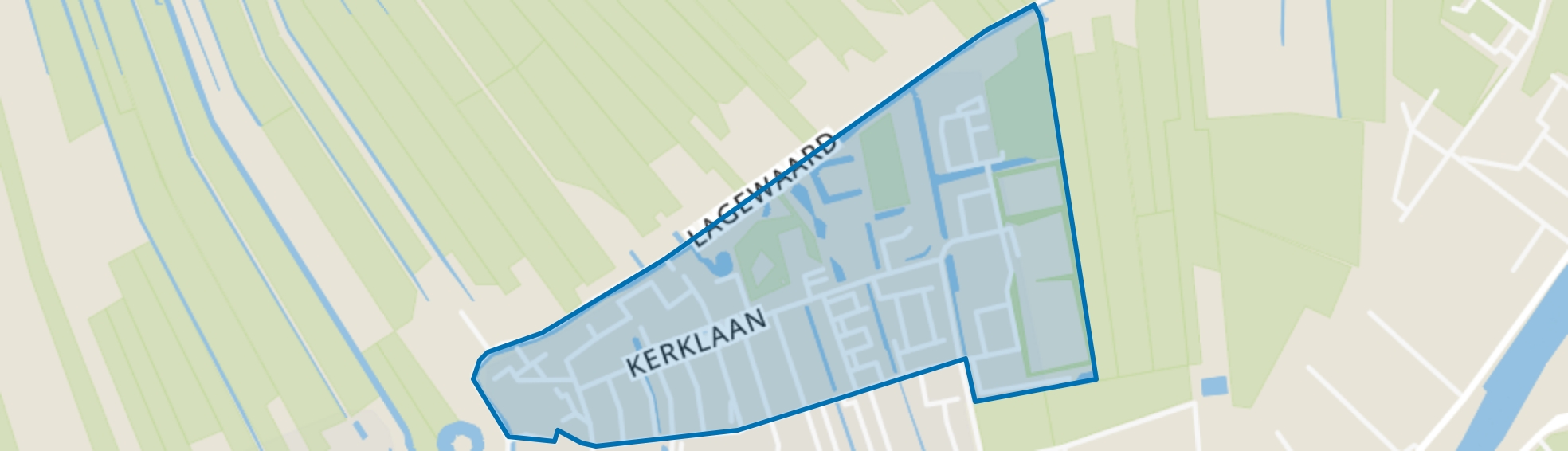 Koudekerk aan den Rijn-Noord, Koudekerk aan den Rijn map