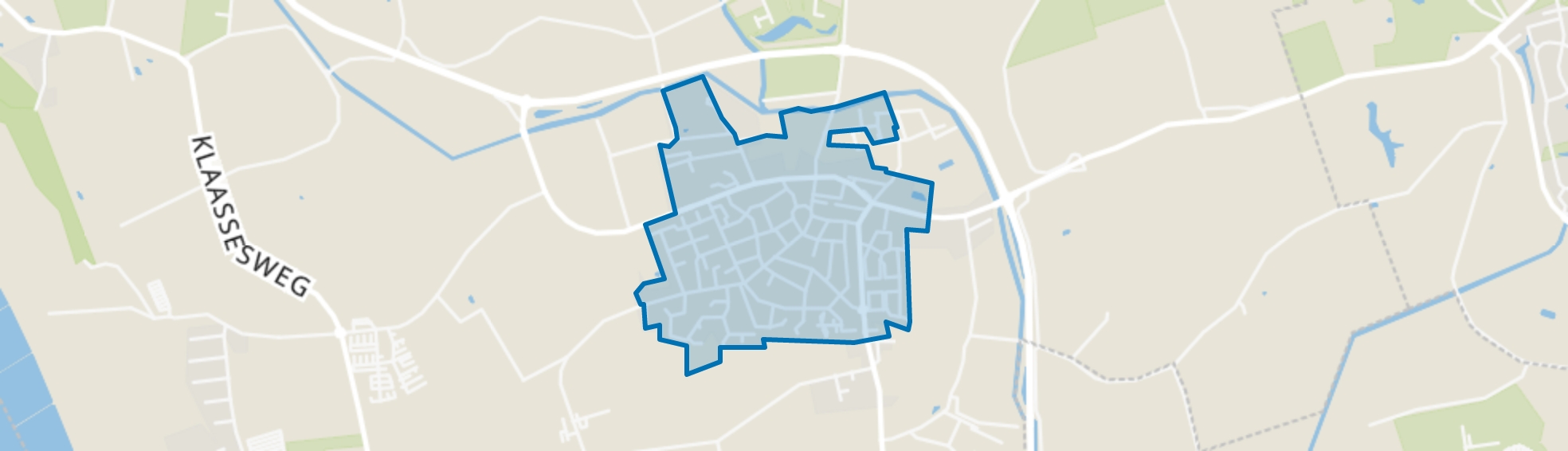 Koudekerke, Koudekerke map