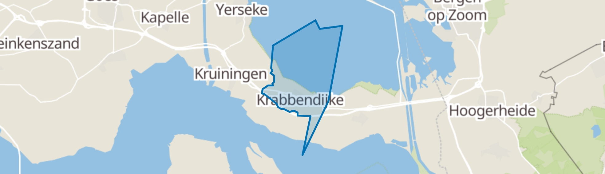 Krabbendijke map