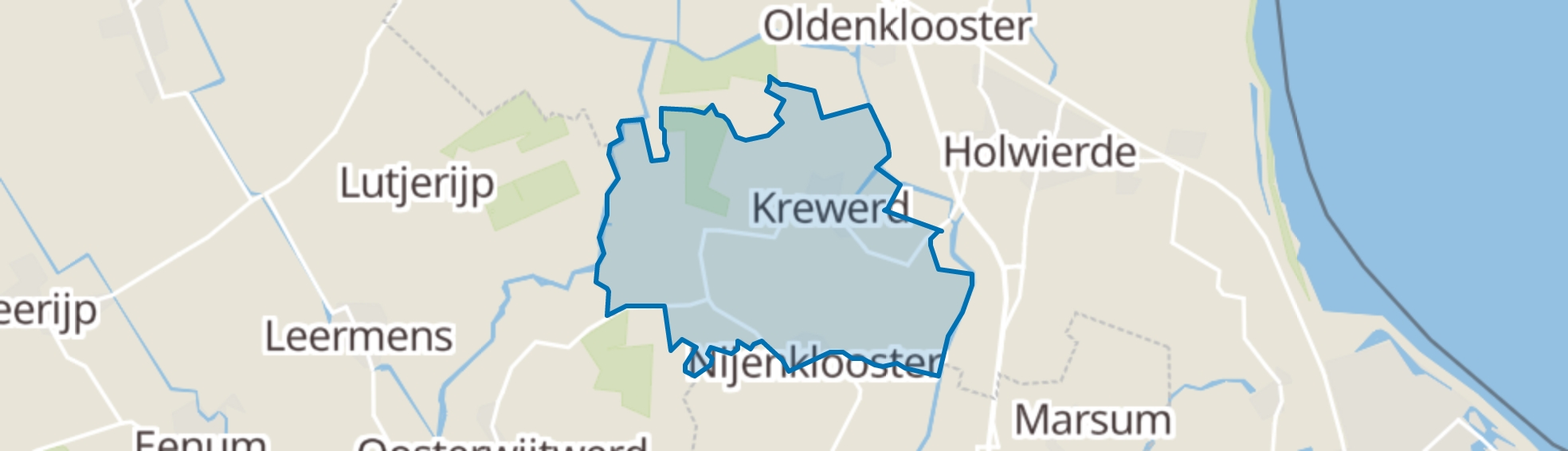 Krewerd map