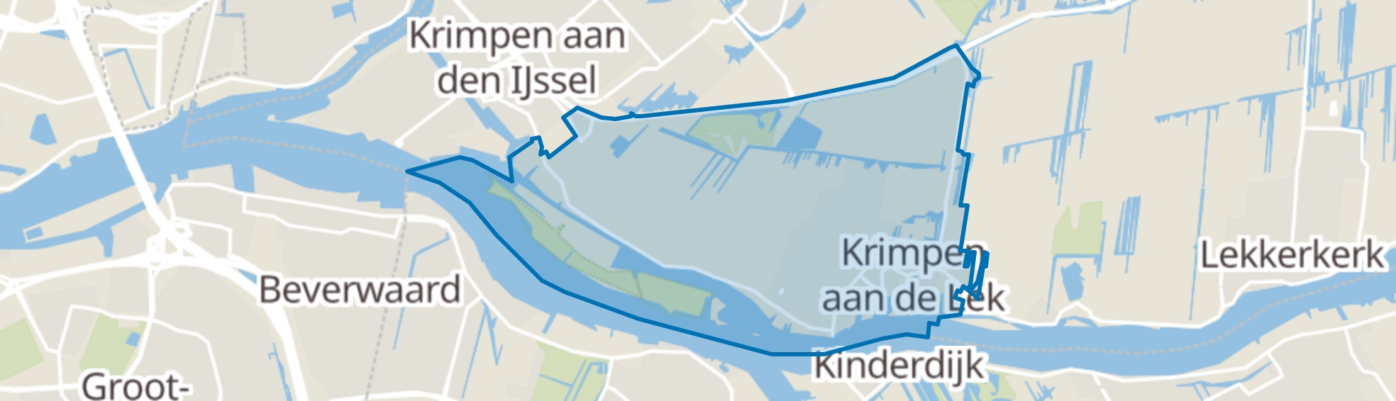 Krimpen aan de Lek map