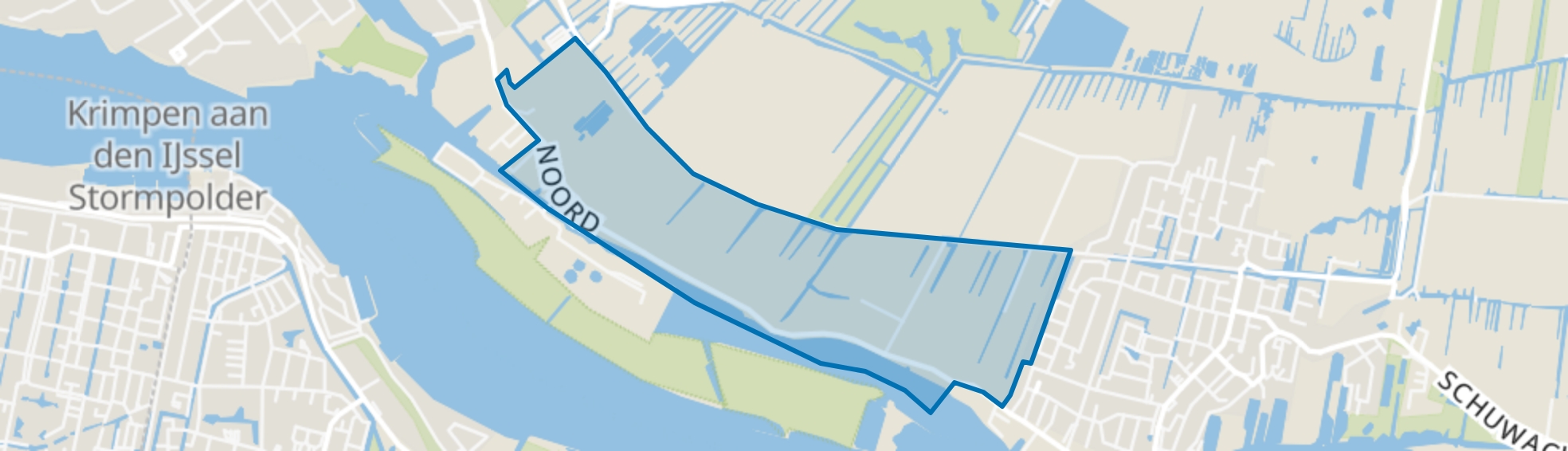 Lekdijk, Krimpen aan de Lek map